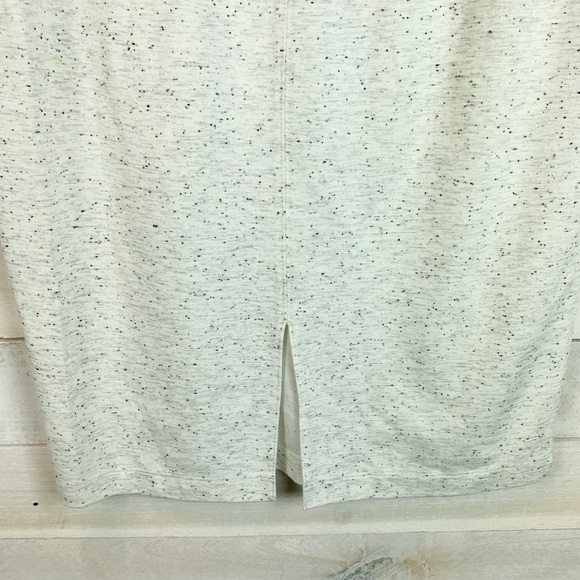 J Jill Skirt S Ivory Above Knee Back Slit Stretch Size Small Petite EUC - Picture 3 of 6